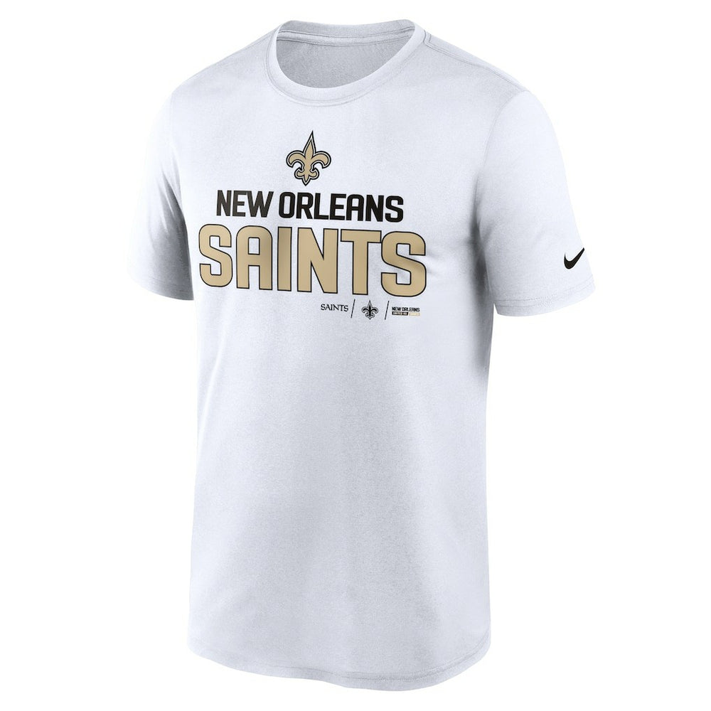 New Orleans Saints Legend Community Performance T-Shirt White - Nike