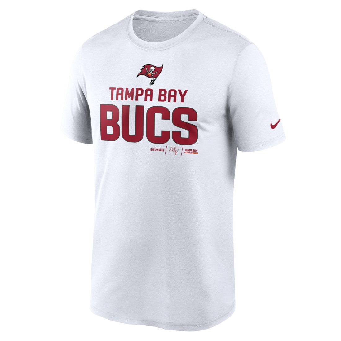 Tampa Bay Buccaneers Legend Community Performance T-Shirt White - Nike
