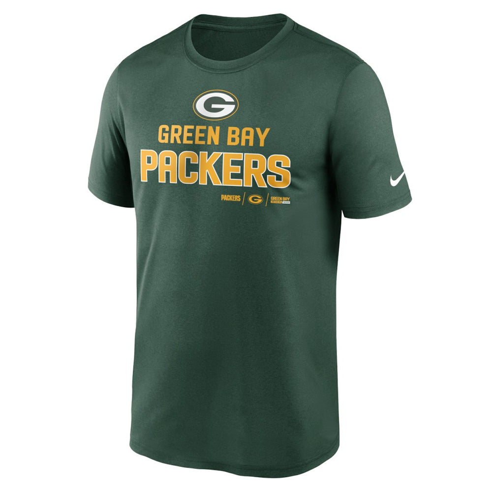 Green Bay Packers Legend Community Performance T-Shirt Green - Nike