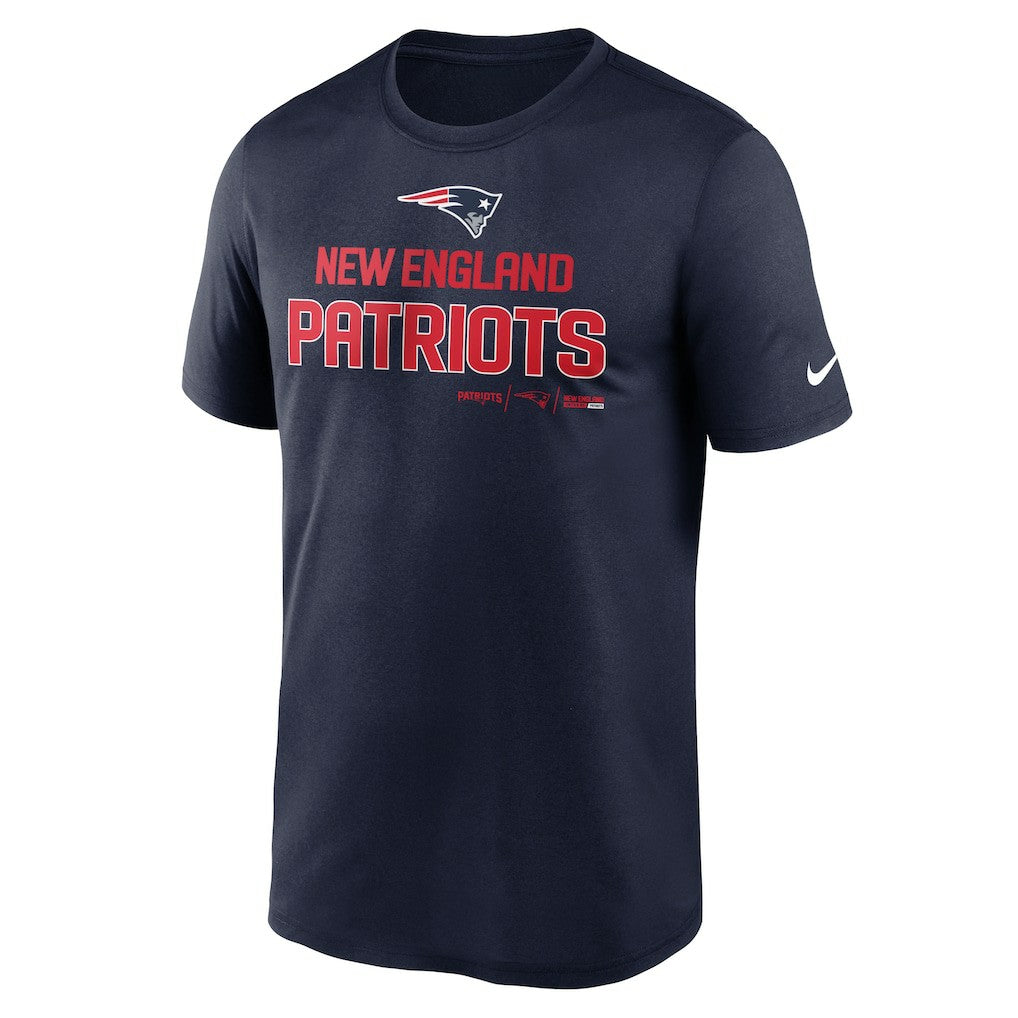 New England Patriots Legend Community Performance T-Shirt Navy - Nike