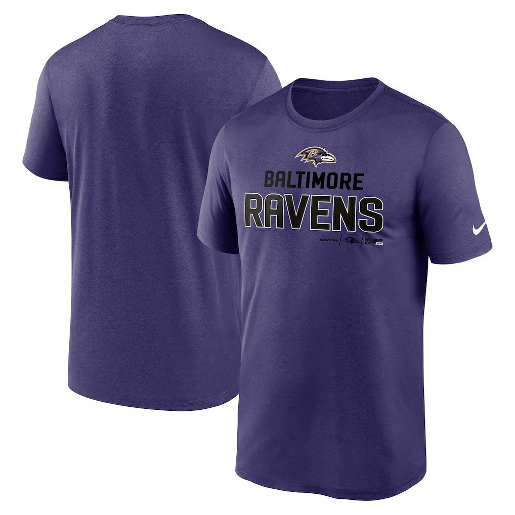 Baltimore Ravens Legend Community Performance T-Shirt Purple - Nike