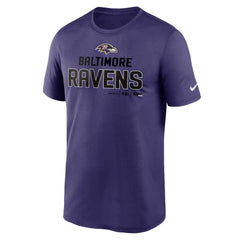 Baltimore Ravens Legend Community Performance T-Shirt Purple - Nike