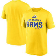 Los Angeles Rams Legend Community Performance T-Shirt Gold - Nike