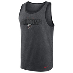 Atlanta Falcons Tri-Blend Tank Top Heathered Charcoal - Nike