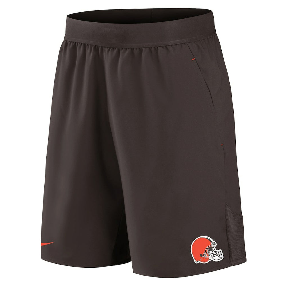 Cleveland Browns Stretch Woven Shorts Brown - Nike