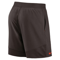 Cleveland Browns Stretch Woven Shorts Brown - Nike
