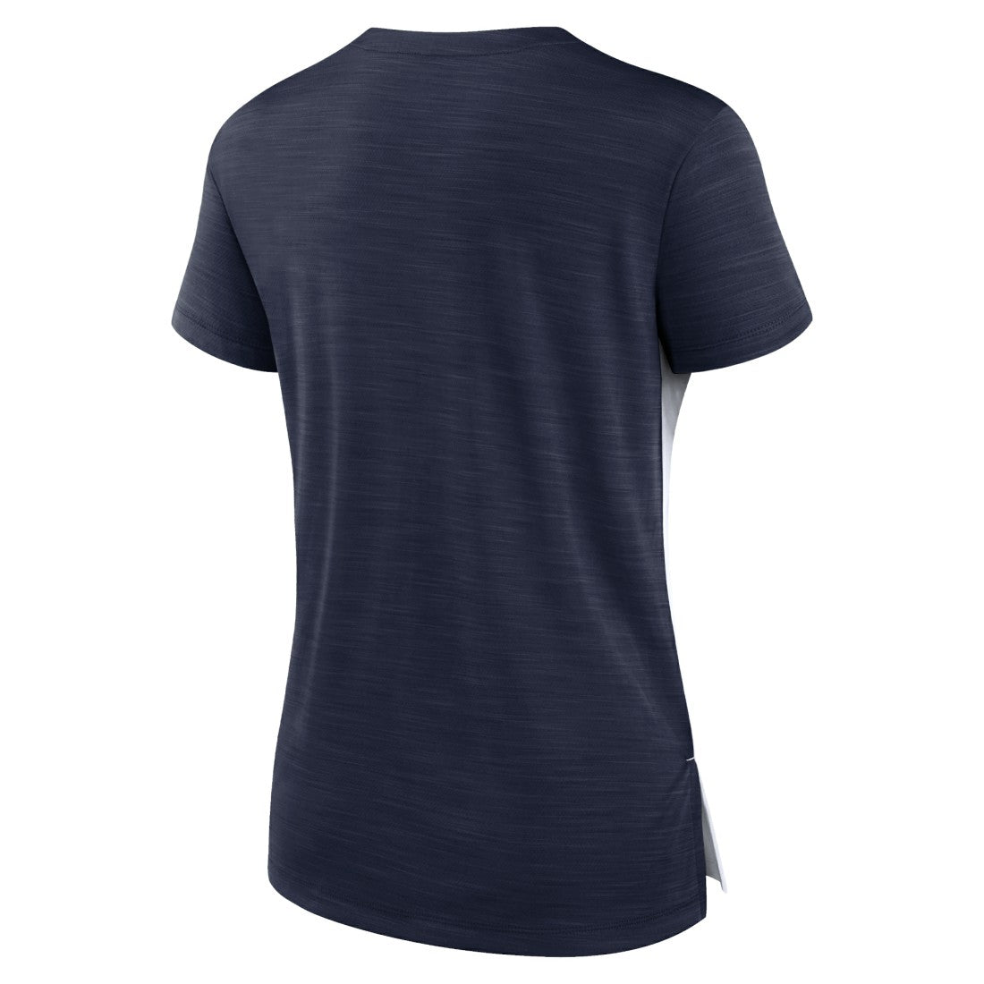Tennessee Titans Women's Impact Exceed Performance Notch Neck T-Shirt White/Navy - Nike