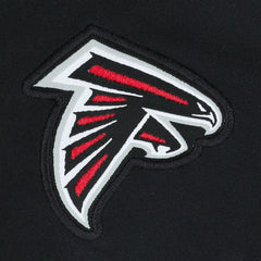 Atlanta Falcons Sideline Coaches Chevron Lockup Pullover Top Black - Nike