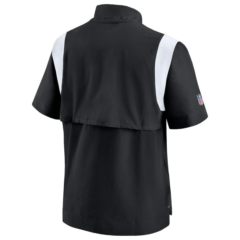 Atlanta Falcons Sideline Coaches Chevron Lockup Pullover Top Black - Nike