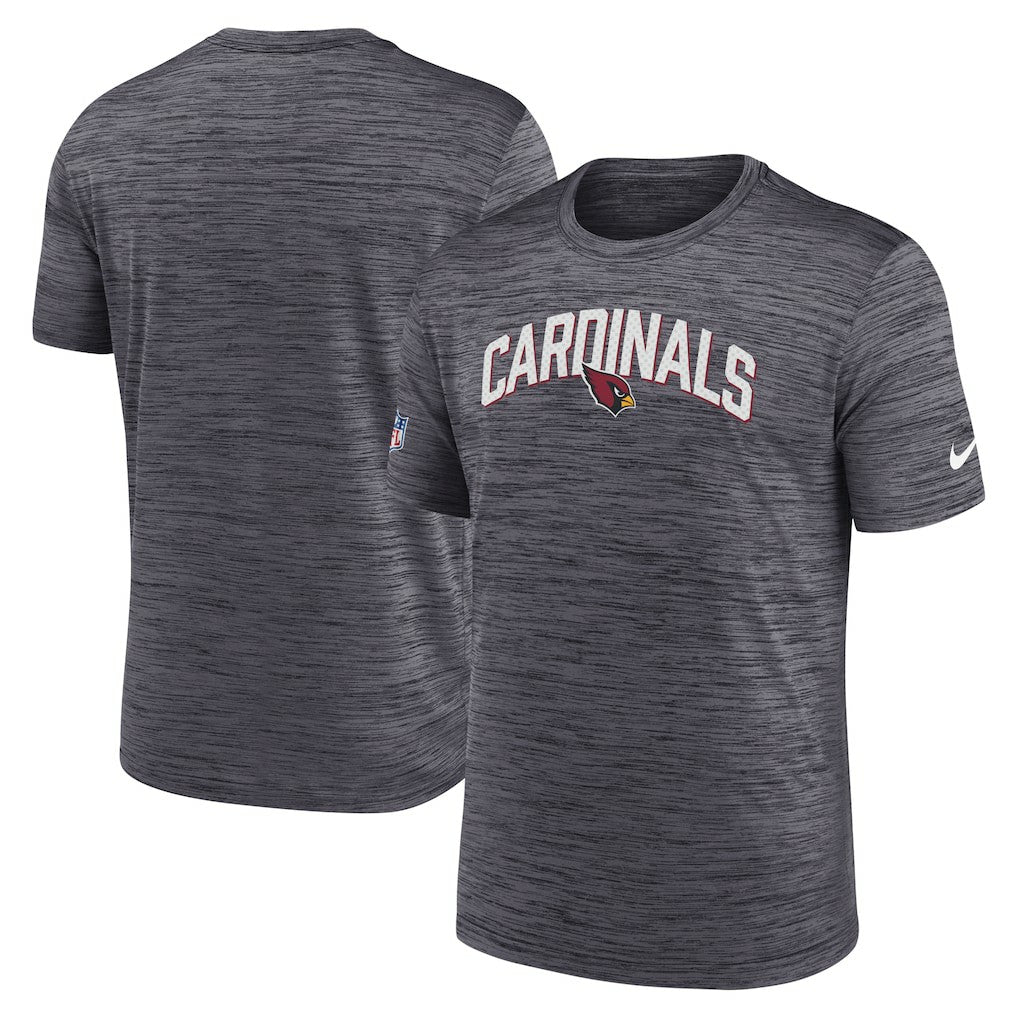 Arizona Cardinals Sideline Velocity Athletic Stack Performance T-Shirt Black - Nike