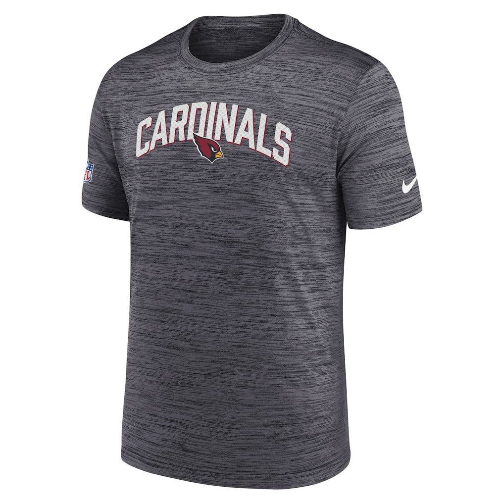 Arizona Cardinals Sideline Velocity Athletic Stack Performance T-Shirt Black - Nike
