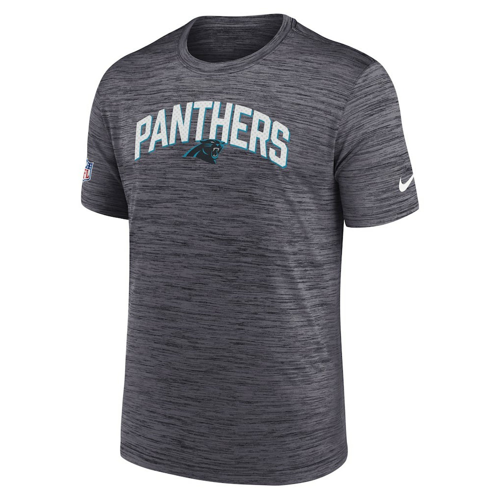 Carolina Panthers Sideline Velocity Athletic Stack Performance T-Shirt Black - Nike