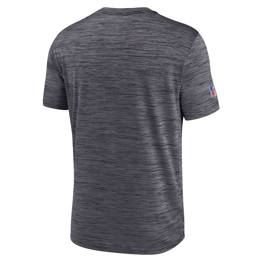 Carolina Panthers Sideline Velocity Athletic Stack Performance T-Shirt Black - Nike