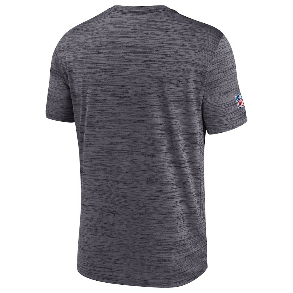 Pittsburgh Steelers Sideline Velocity Athletic Stack Performance T-Shirt Black - Nike