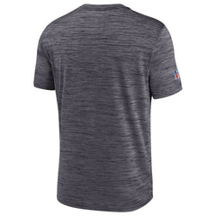 Pittsburgh Steelers Sideline Velocity Athletic Stack Performance T-Shirt Black - Nike
