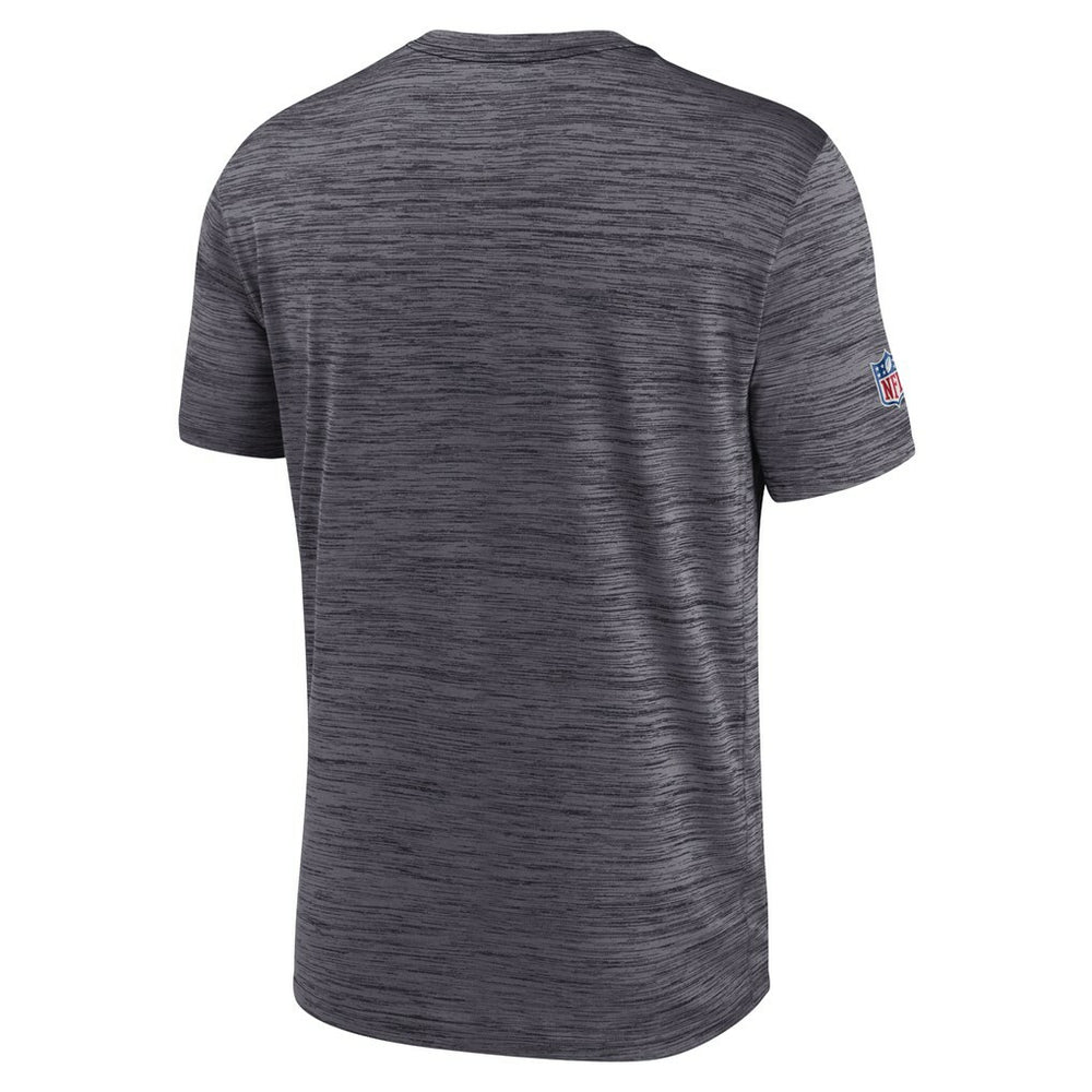 New Orleans Saints Sideline Velocity Athletic Stack Performance T-Shirt Black - Nike