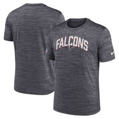 Atlanta Falcons Sideline Velocity Athletic Stack Performance T-Shirt Black - Nike
