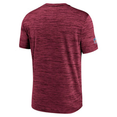 Washington Commanders Sideline Velocity Athletic Stack Performance T-Shirt Burgundy - Nike