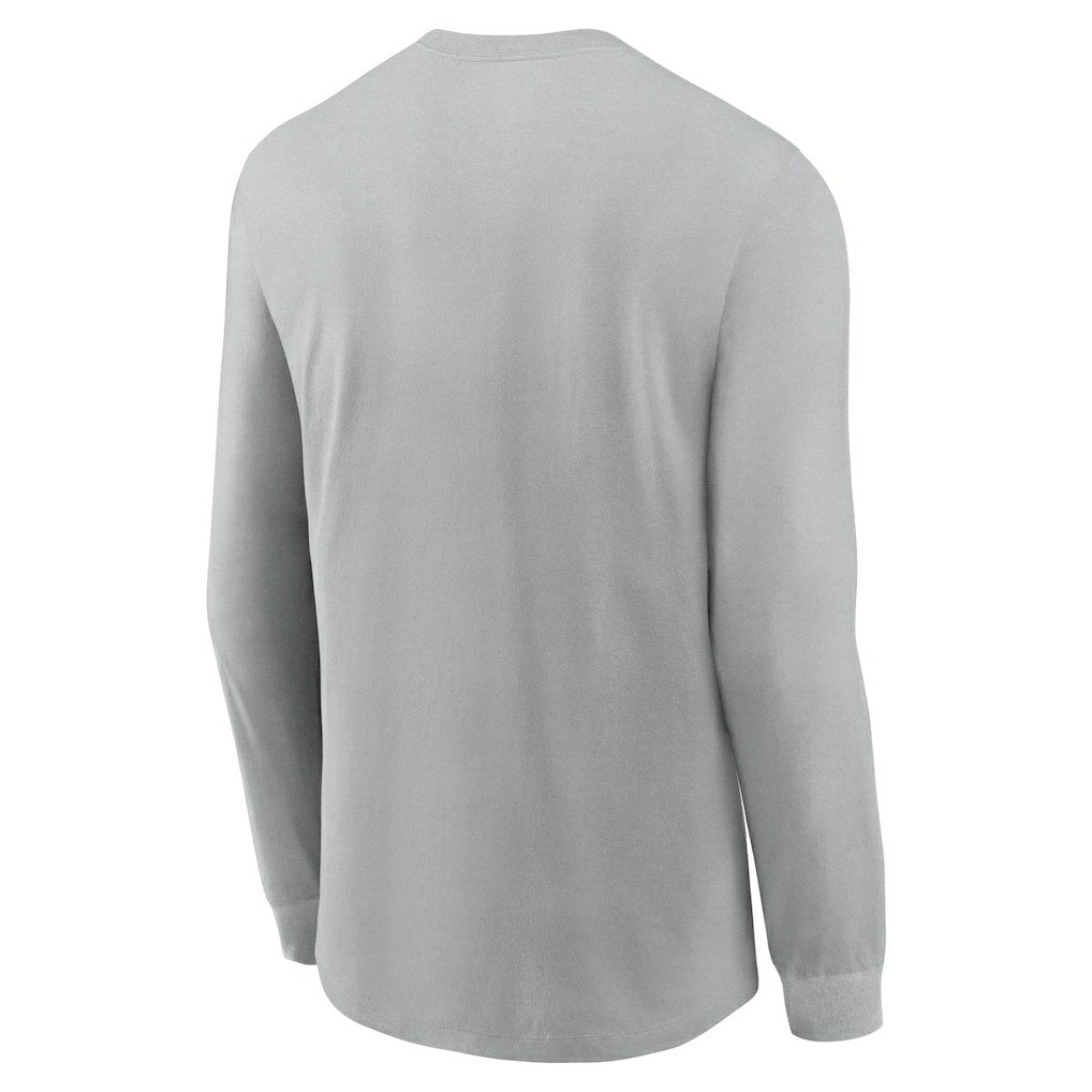 Arizona Cardinals Sideline Infograph Lock Up Performance Long Sleeve T-Shirt Gray - Nike