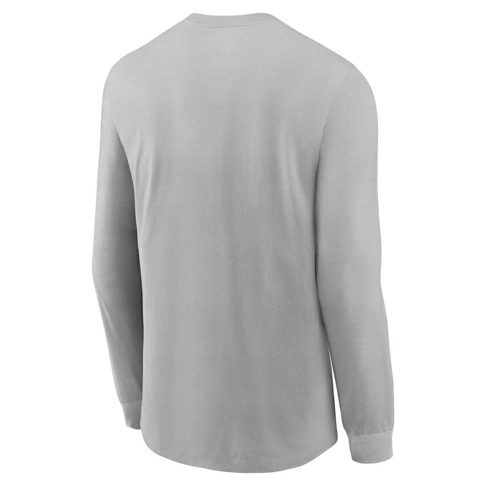 Arizona Cardinals Sideline Infograph Lock Up Performance Long Sleeve T-Shirt Gray - Nike