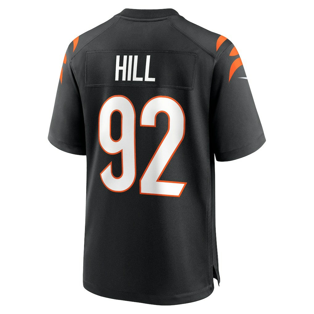 B.J. Hill Cincinnati Bengals Game Jersey - Black | NFL Jerseys