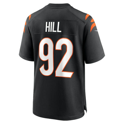 B.J. Hill Cincinnati Bengals Game Jersey - Black | NFL Jerseys