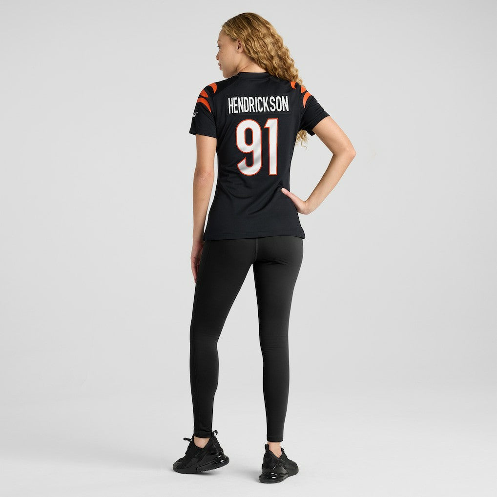 Trey Hendrickson Cincinnati Bengals Women's Game Jersey Black - Nike