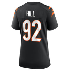 B.J. Hill Cincinnati Bengals Women's Game Jersey Black - Nike