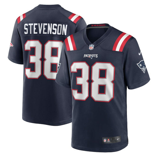 Rhamondre Stevenson New England Patriots Game Jersey - Navy | NFL Jerseys