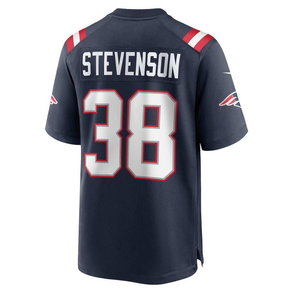 Rhamondre Stevenson New England Patriots Game Jersey Navy - Nike