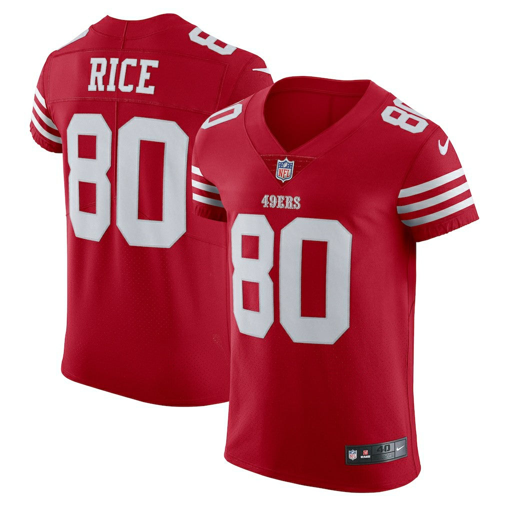 Jerry Rice San Francisco 49ers Vapor Elite Retired Player Jersey Scarlet - Nike