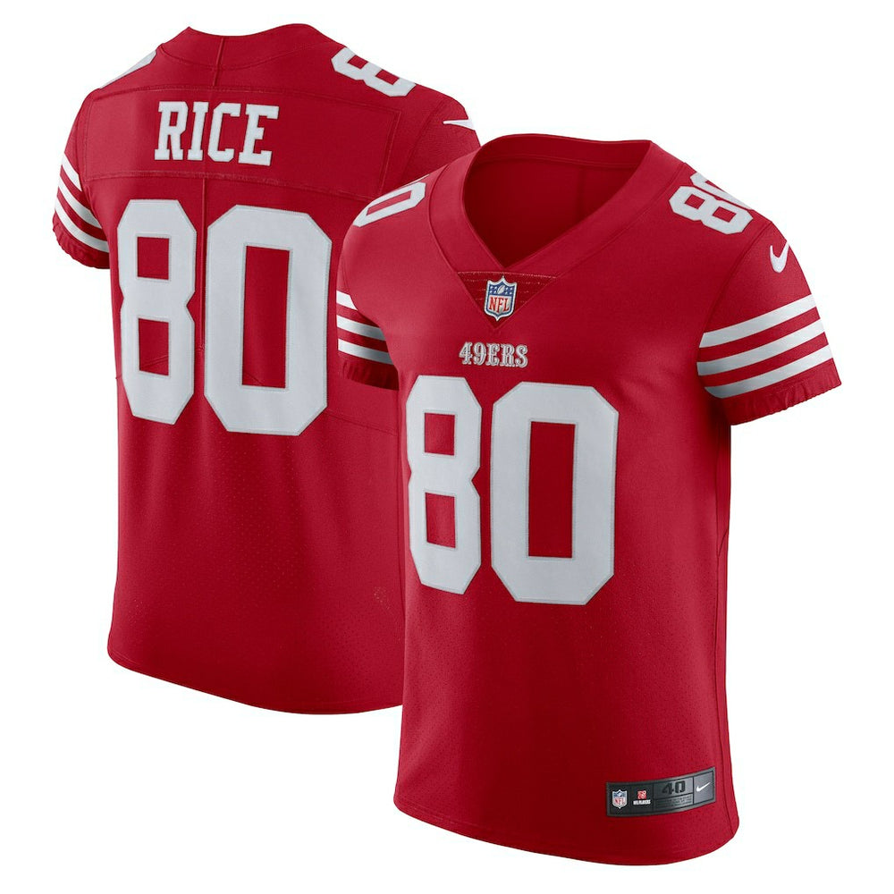 Jerry Rice San Francisco 49ers Vapor Elite Retired Player Jersey Scarlet - Nike