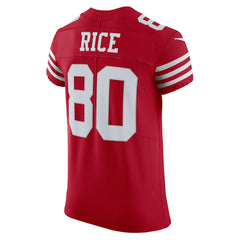 Jerry Rice San Francisco 49ers Vapor Elite Retired Player Jersey Scarlet - Nike