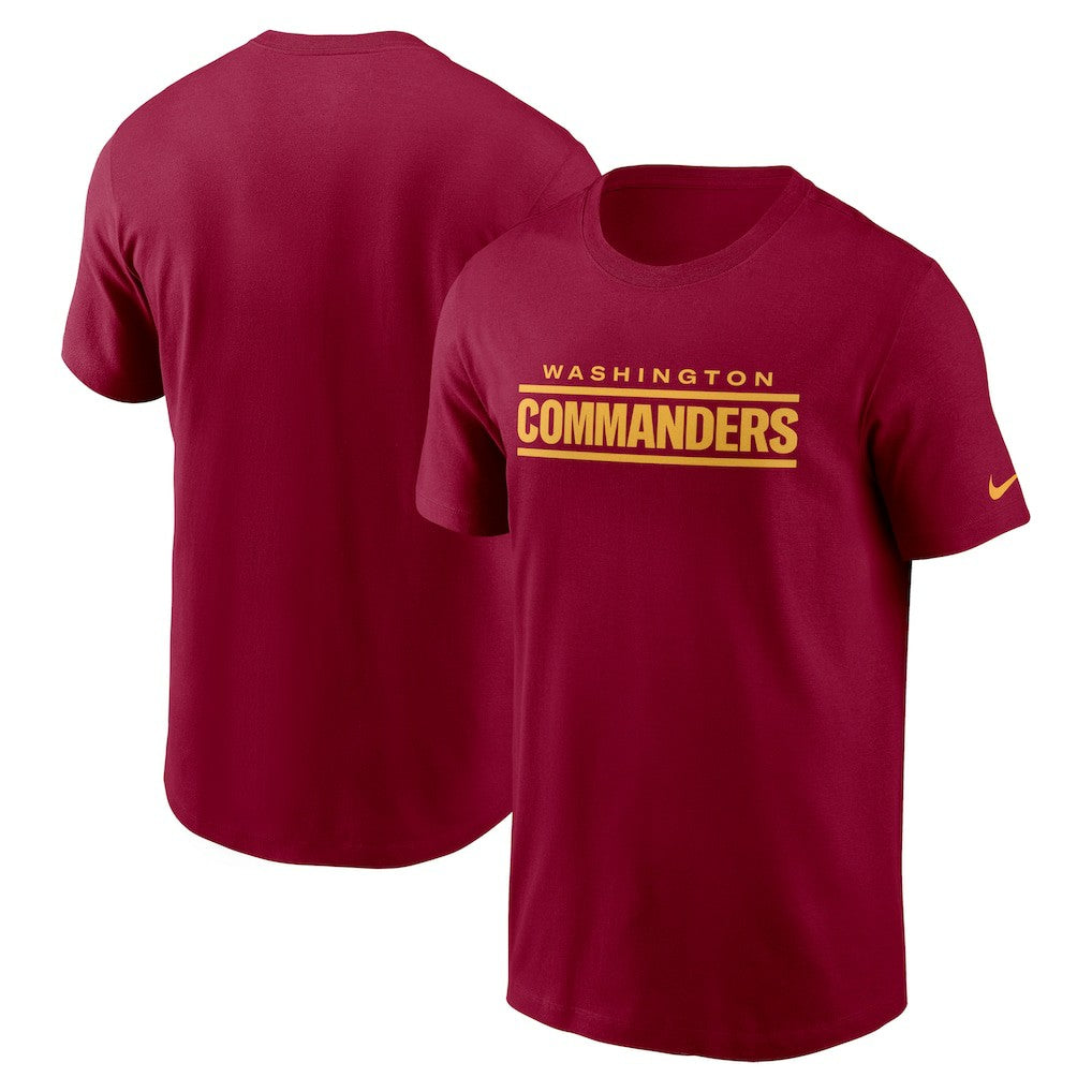 Washington Commanders Wordmark T-Shirt Burgundy - Nike