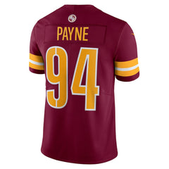Da'Ron Payne Washington Commanders Vapor Limited Jersey Burgundy - Nike