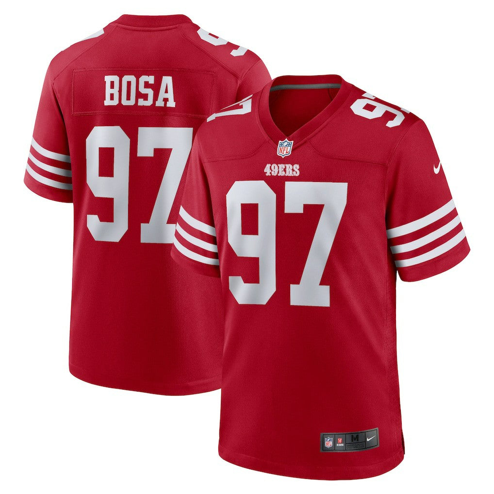 Nick Bosa San Francisco 49ers Team Game Jersey Scarlet - Nike