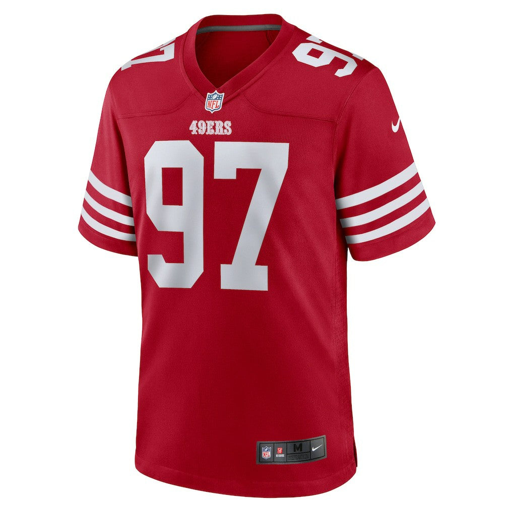 Nick Bosa San Francisco 49ers Team Game Jersey Scarlet - Nike