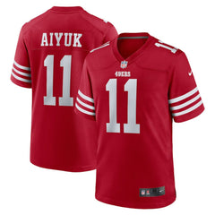 Brandon Aiyuk San Francisco 49ers Game Player Jersey Scarlet - Nike