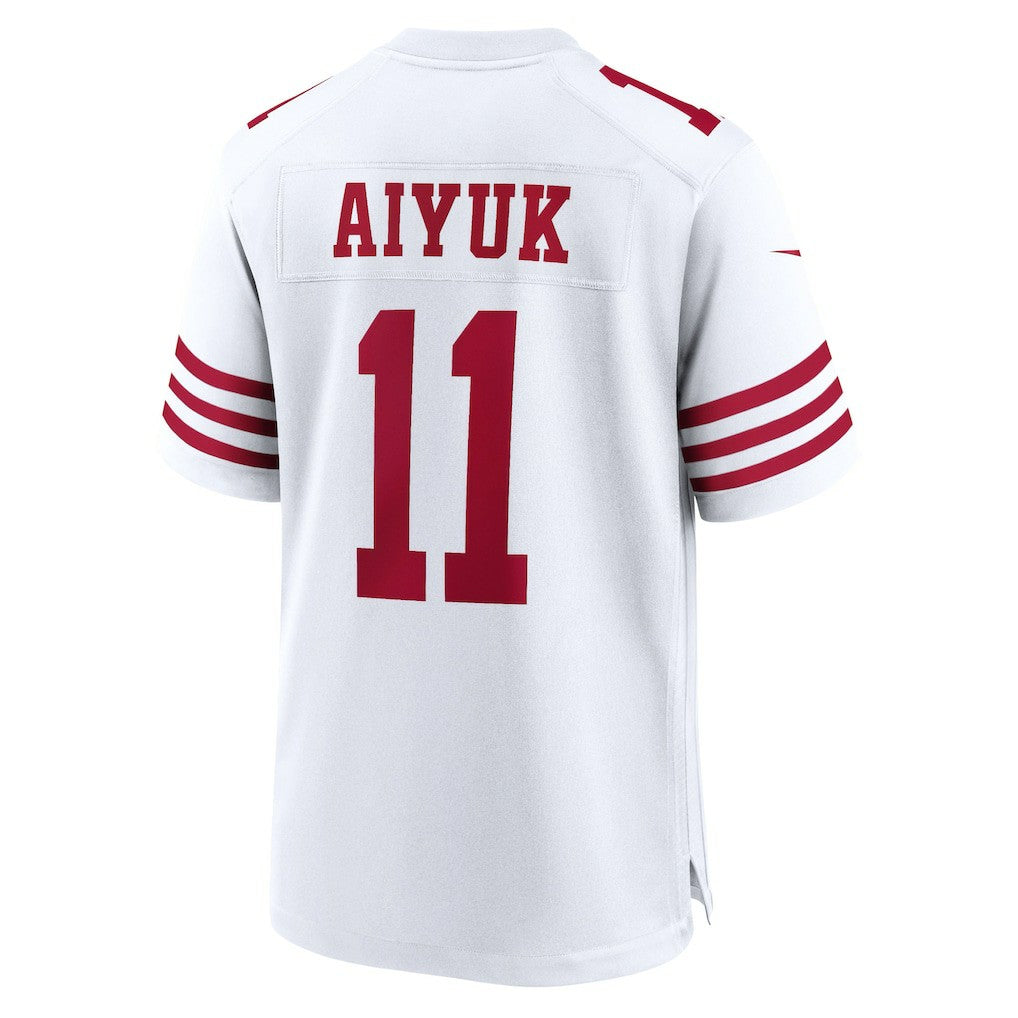 Brandon Aiyuk San Francisco 49ers Game Jersey White - Nike