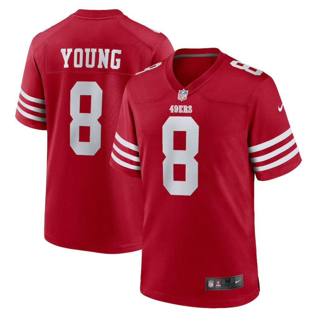 Steve Young San Francisco 49ers Retired Game Player Jersey Scarlet - Nike