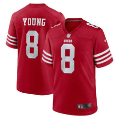Steve Young San Francisco 49ers Retired Game Player Jersey Scarlet - Nike