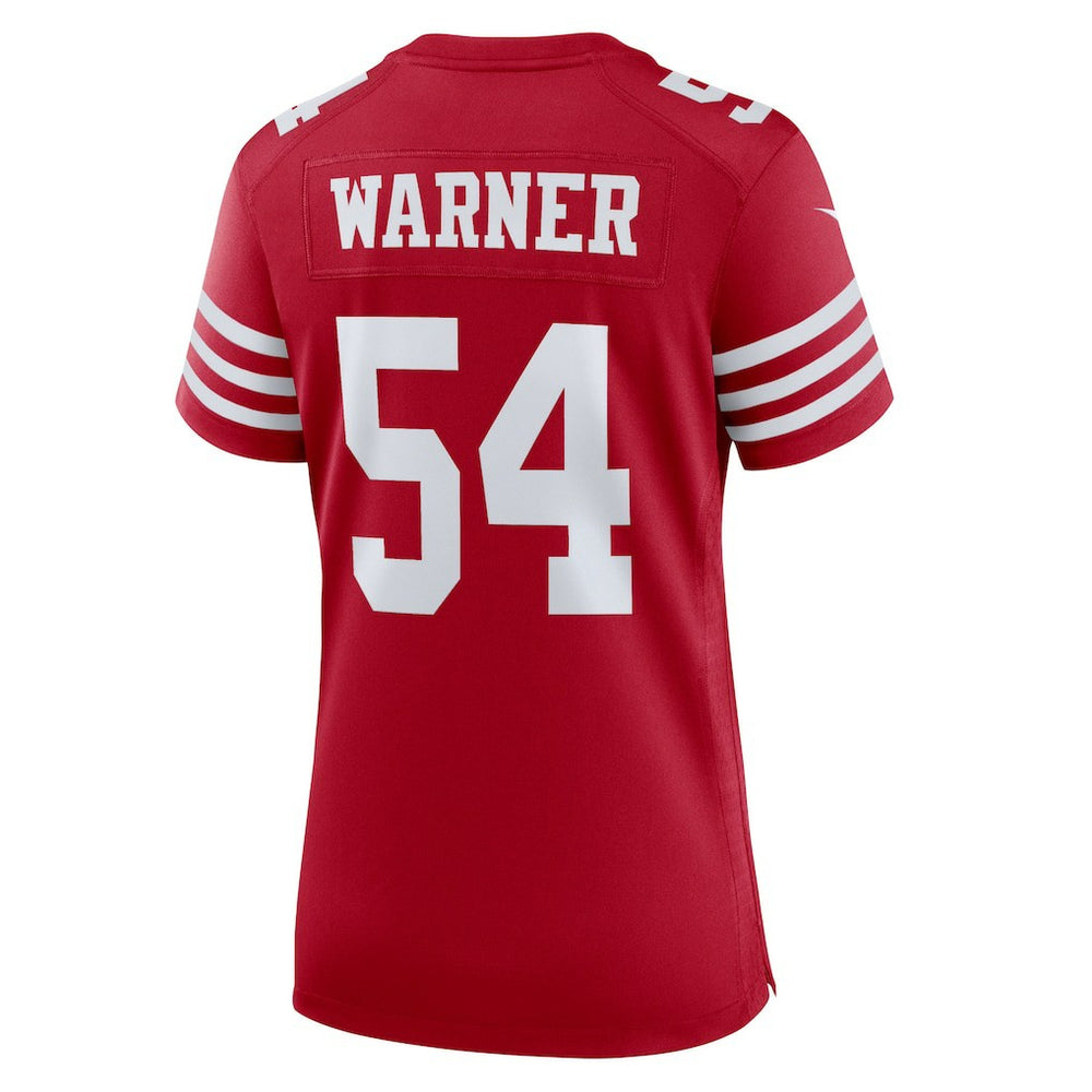 Fred Warner San Francisco 49ers Women's Game Player Jersey Scarlet - Nike