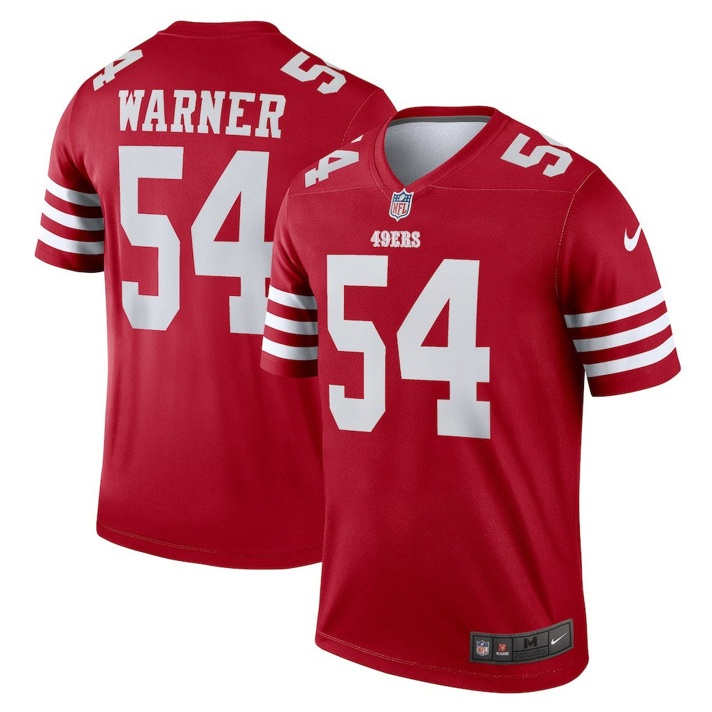 Fred Warner San Francisco 49ers Legend Player Performance Top Scarlet - Nike