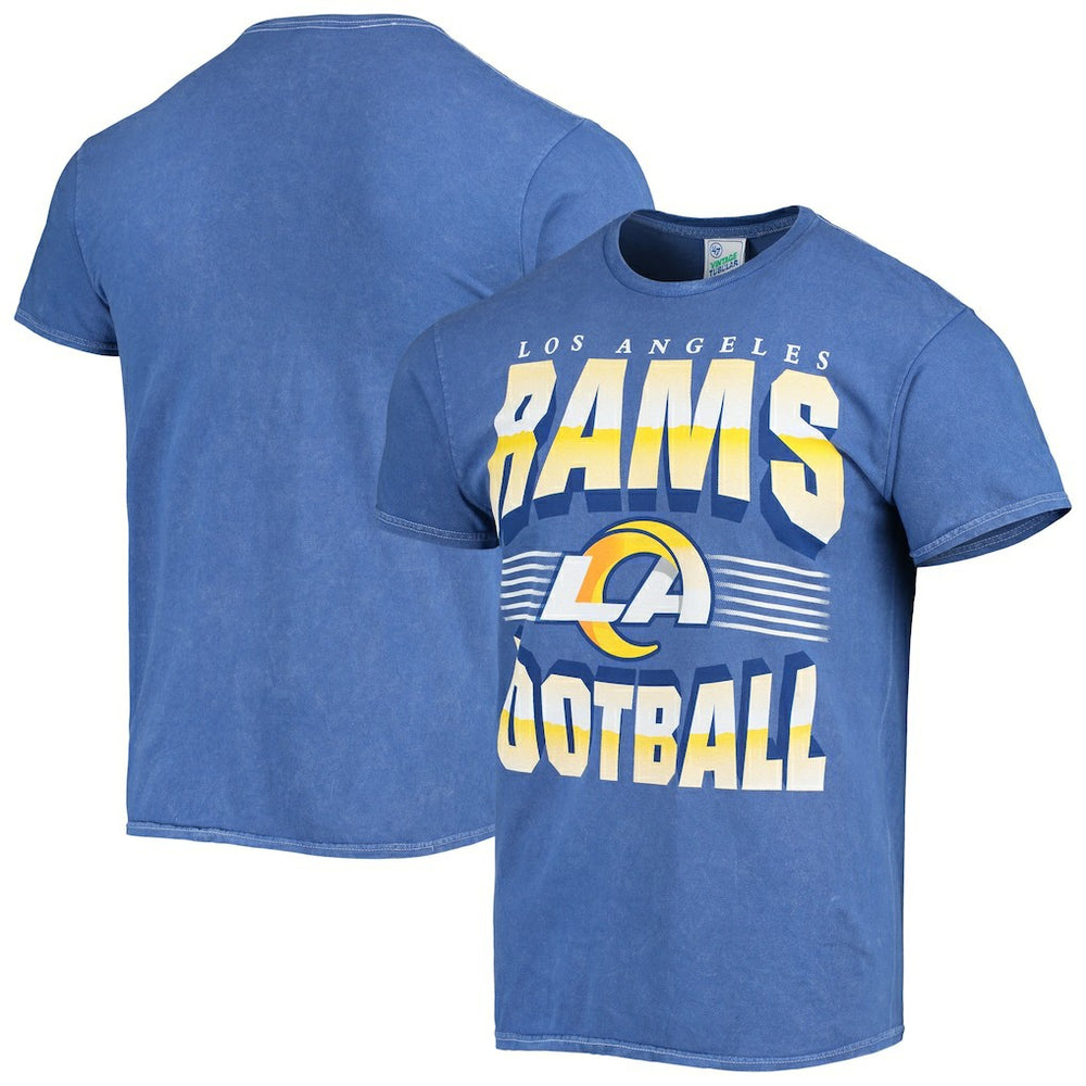 Los Angeles Rams '47 Rocker Vintage Tubular T-Shirt Royal - 47 brand