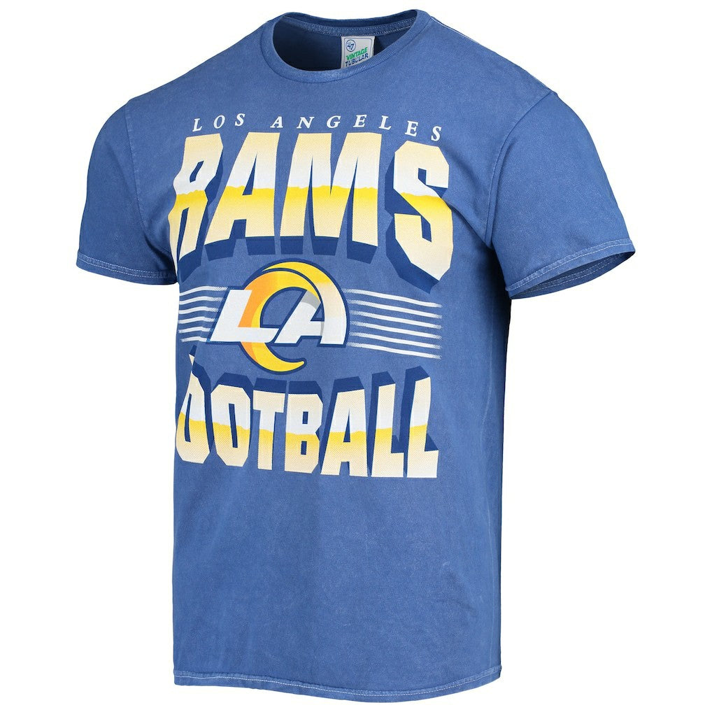 Los Angeles Rams '47 Rocker Vintage Tubular T-Shirt Royal - 47 brand