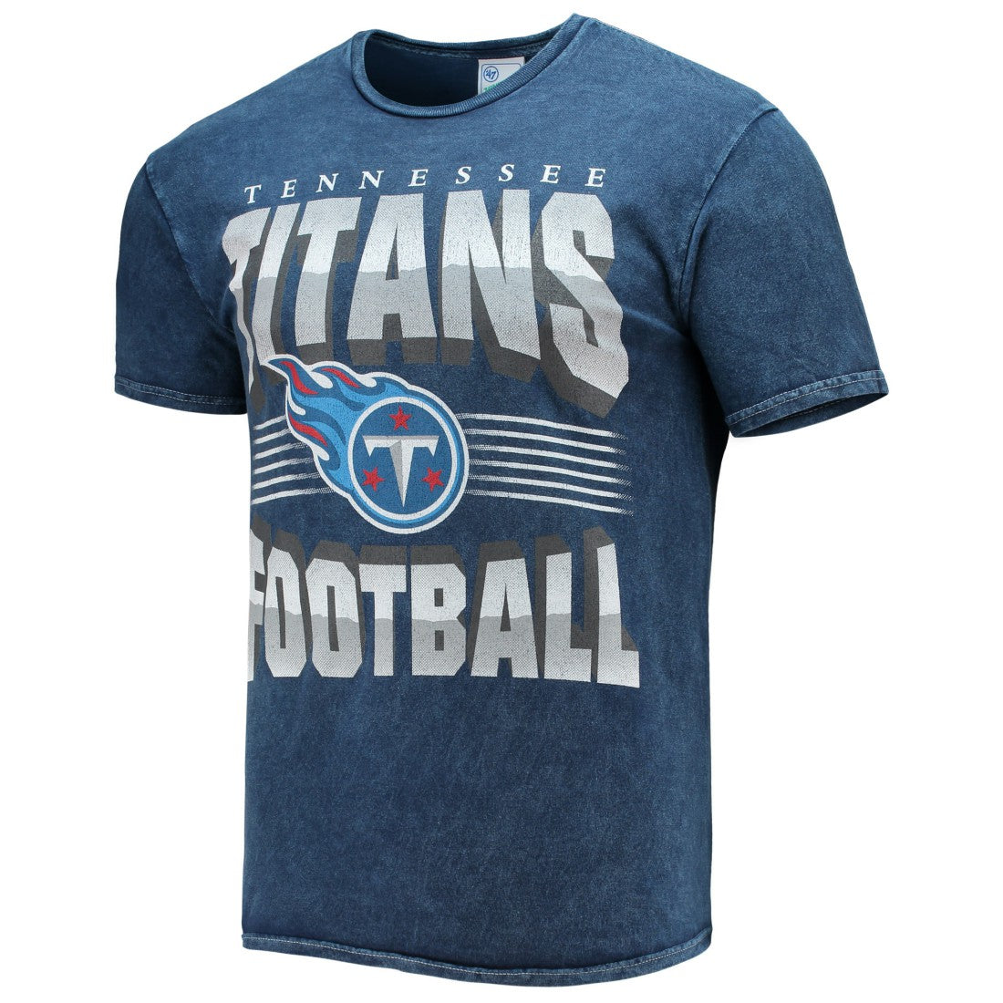 Tennessee Titans '47 Rocker Vintage Tubular T-Shirt Navy - 47 brand