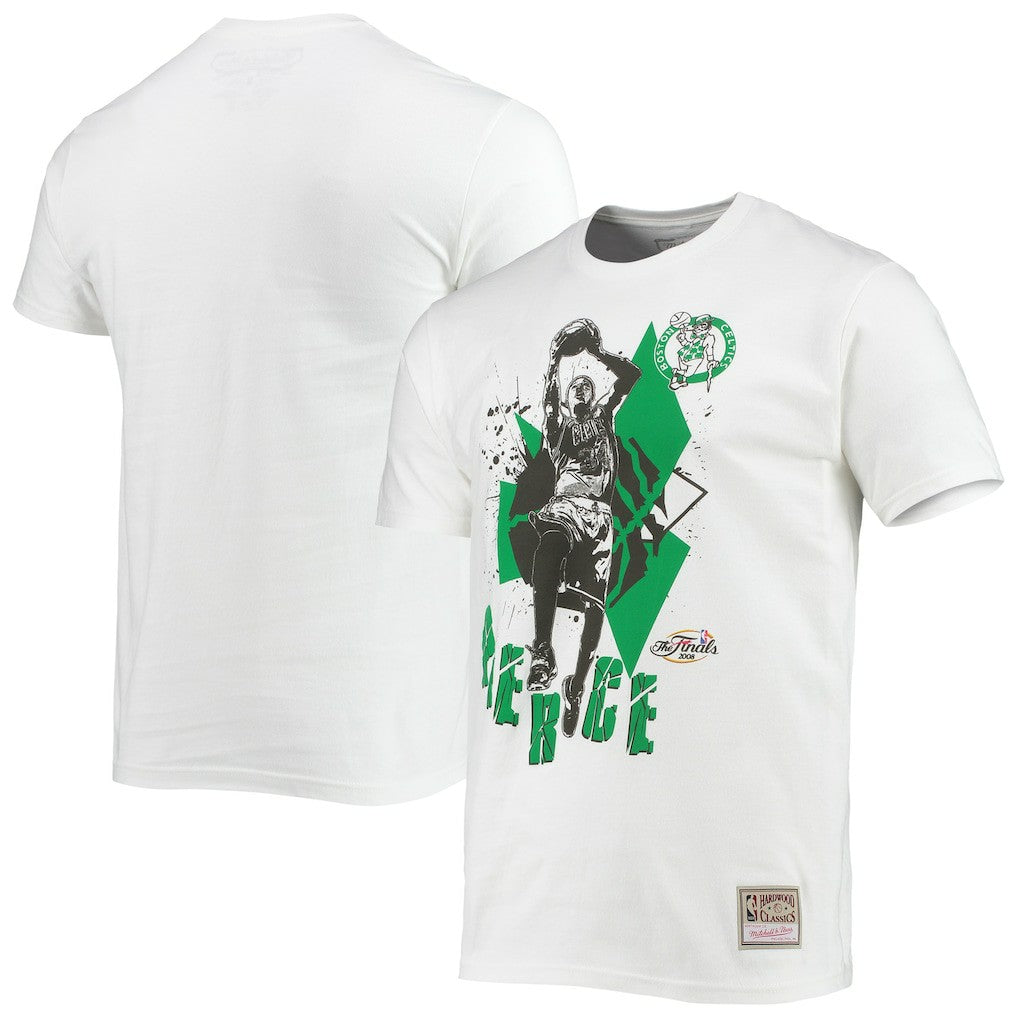 Mitchell & Ness - Paul Pierce Boston Celtics Suite Sensations Player T-Shirt - White