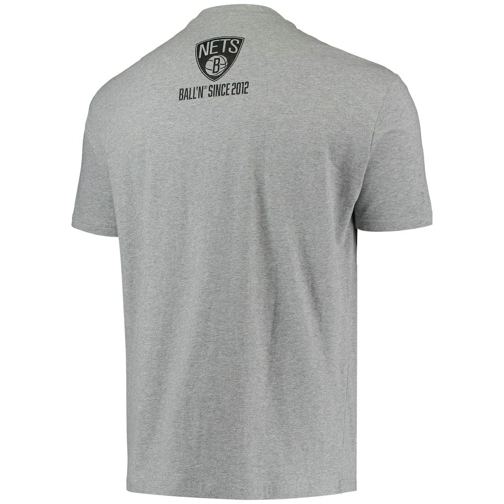 NBA - Brooklyn Nets BALL'N Since 2012 T-Shirt - Heathered Gray
