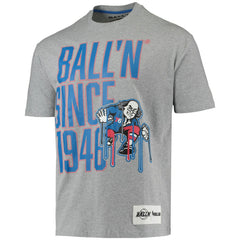 NBA - Philadelphia 76ers BALL'N Since 1946 T-Shirt - Heathered Gray