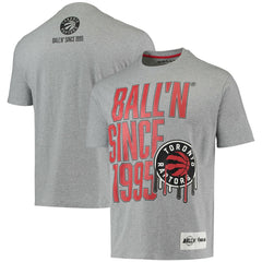 NBA - Toronto Raptors BALL'N Since 1995 T-Shirt - Heathered Gray